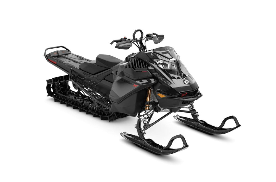 The most powerful current two stroke mountain snowmobile with the longest Track